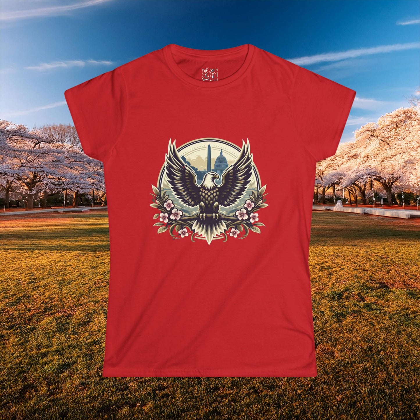 DC Cherry Blossom Women's Softstyle Tee