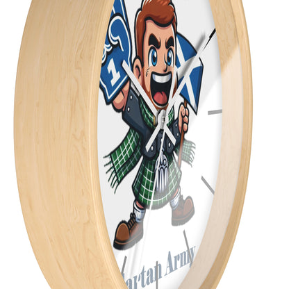 Tartan Army Wall Clock