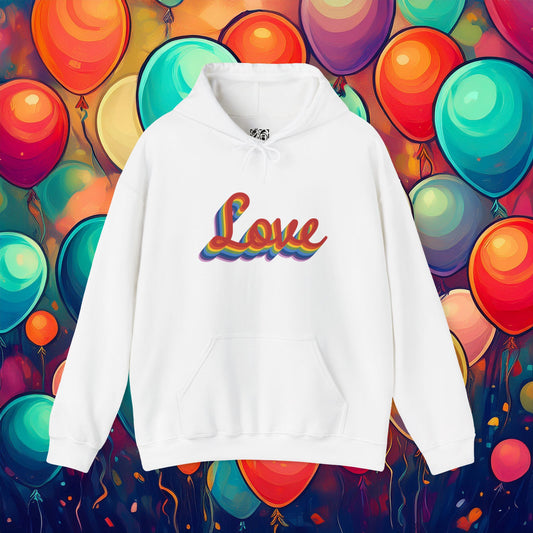 Rainbow Love Unisex Hoodie
