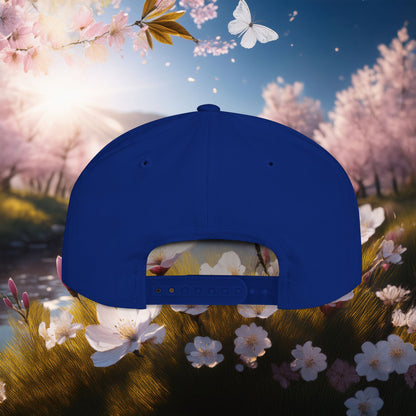 Rainbow Kiss Flat Bill Snapback