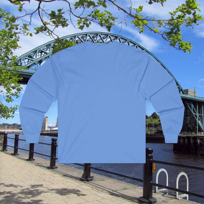 Newcastle United Howay The Lasses B&W (Twin Mags) Long Sleeve Tee