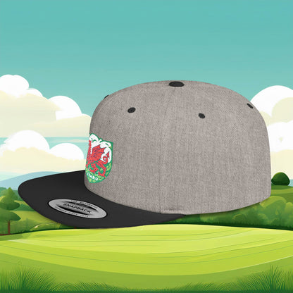The Cymru Flat Bill Snapback