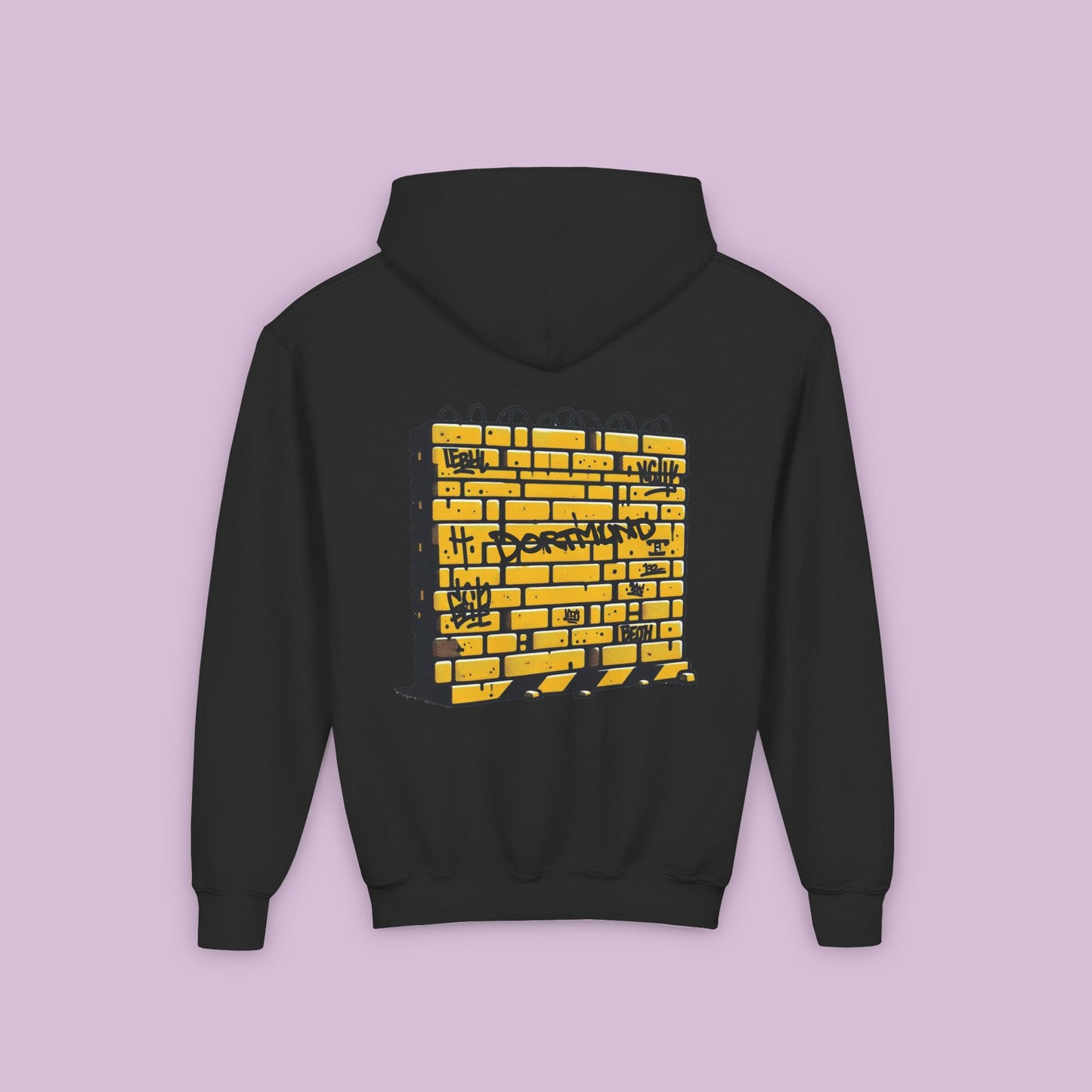 Dortmund Honeycomb Graffiti Youth Hoodie