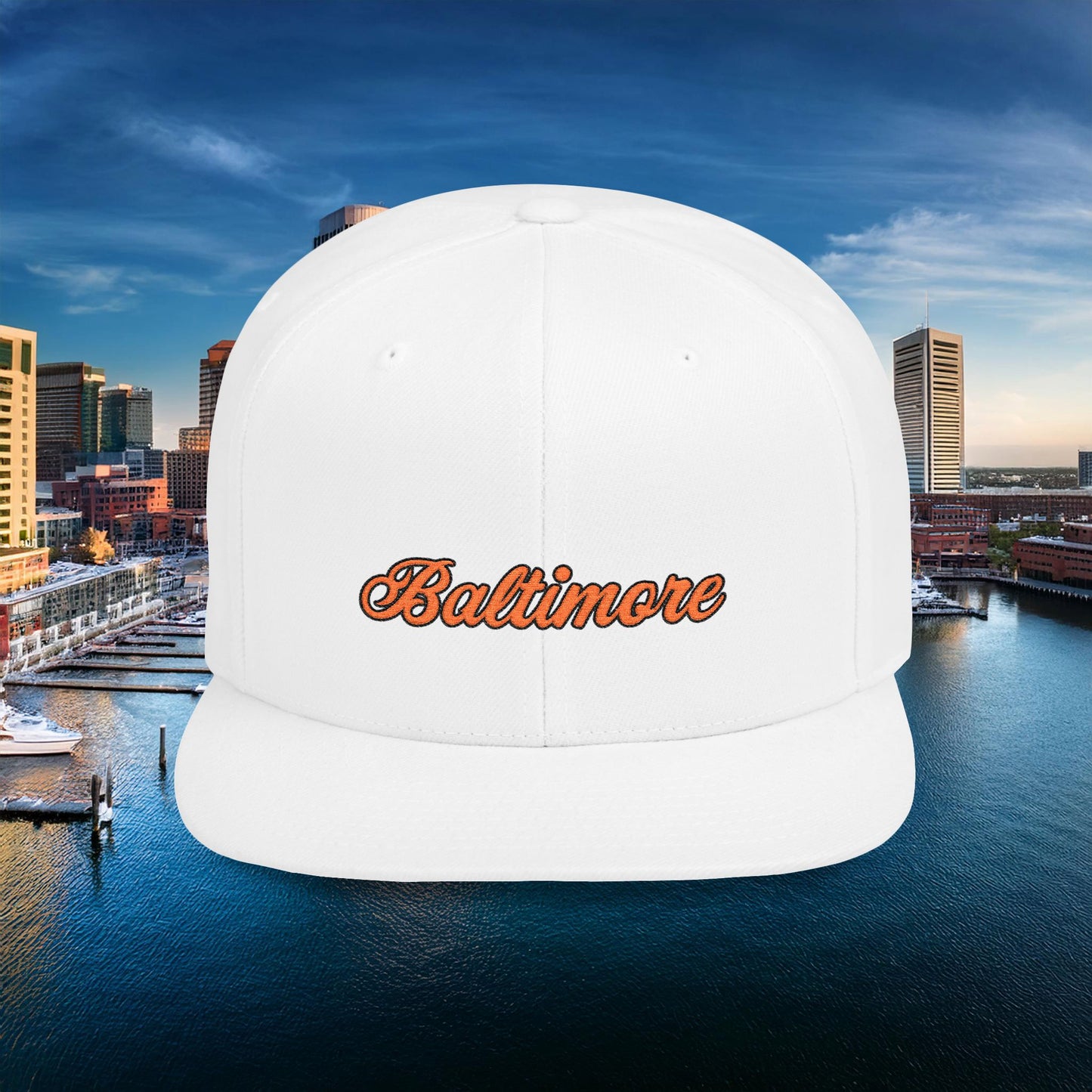 Baltimore Flat Bill Snapback