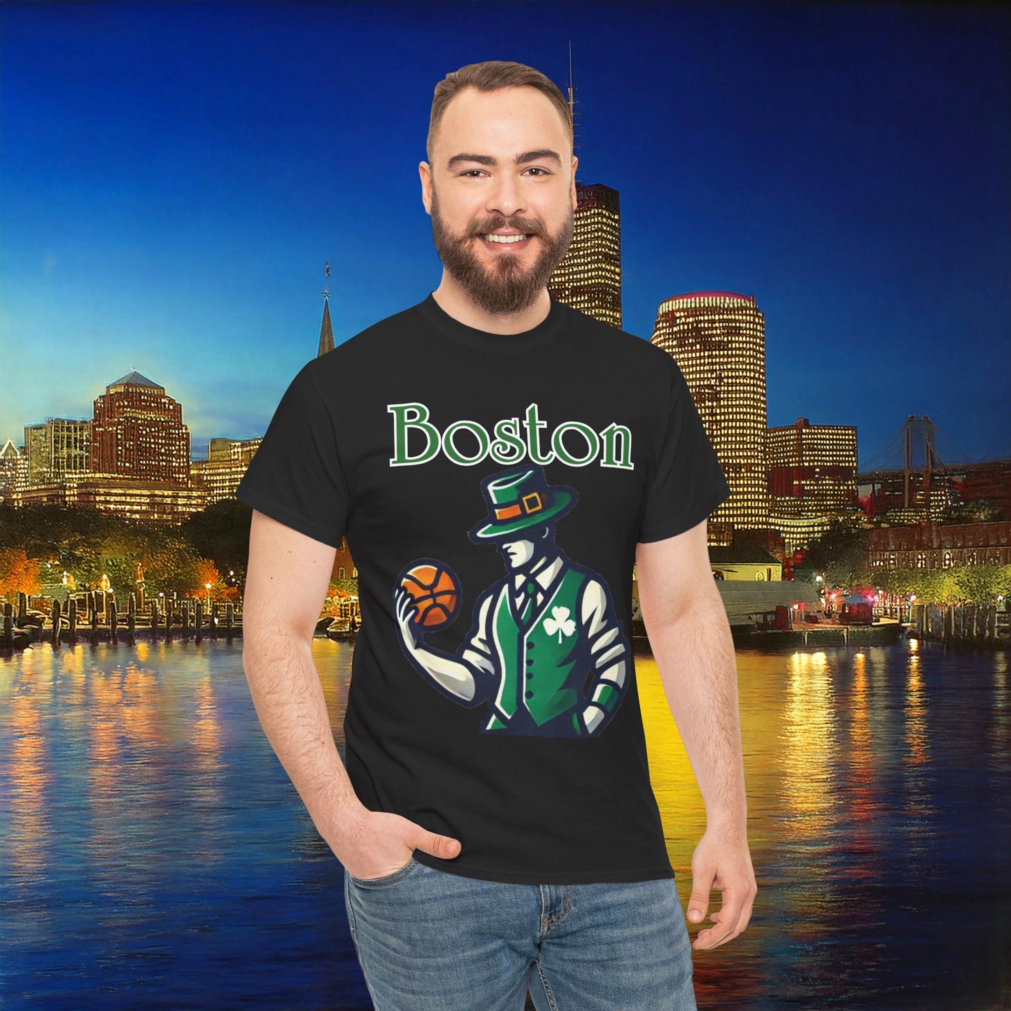 Boston Basketball Tee