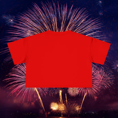 USA FUBAR Women's Crop Tee