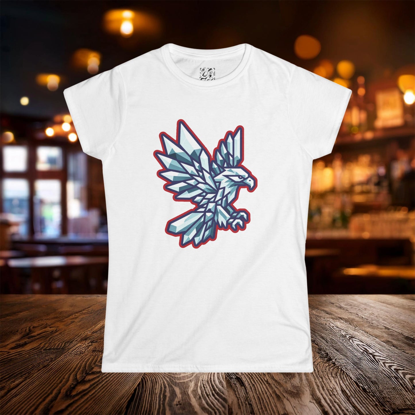 Crystalline Eagle Women's Softstyle Tee
