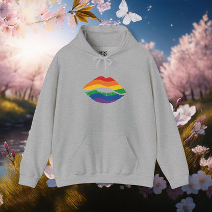 Rainbow Kiss Unisex Hoodie