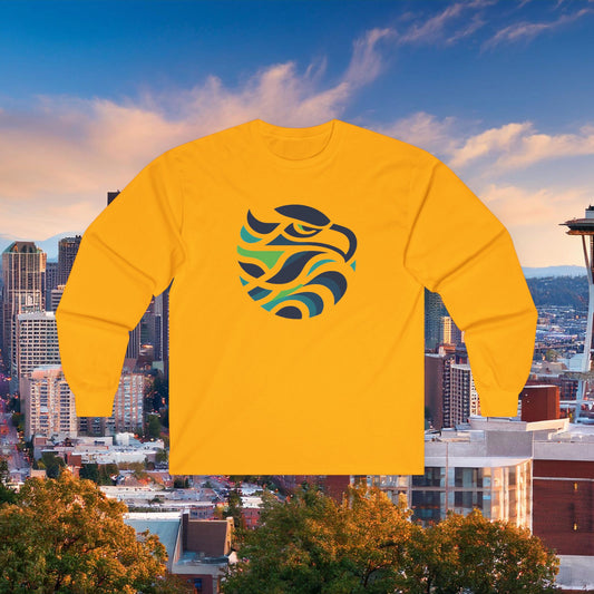 Seattle Football Logo Long Sleeve Tee