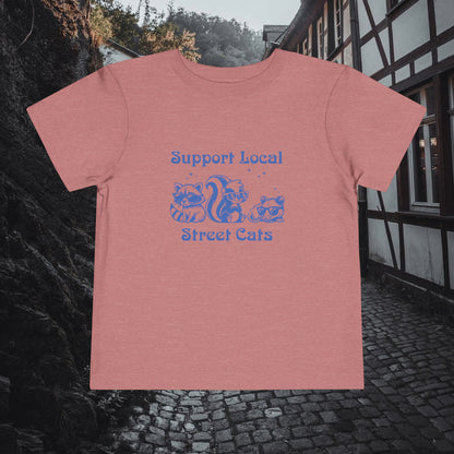 Support Local Street Cats Toddler Tee