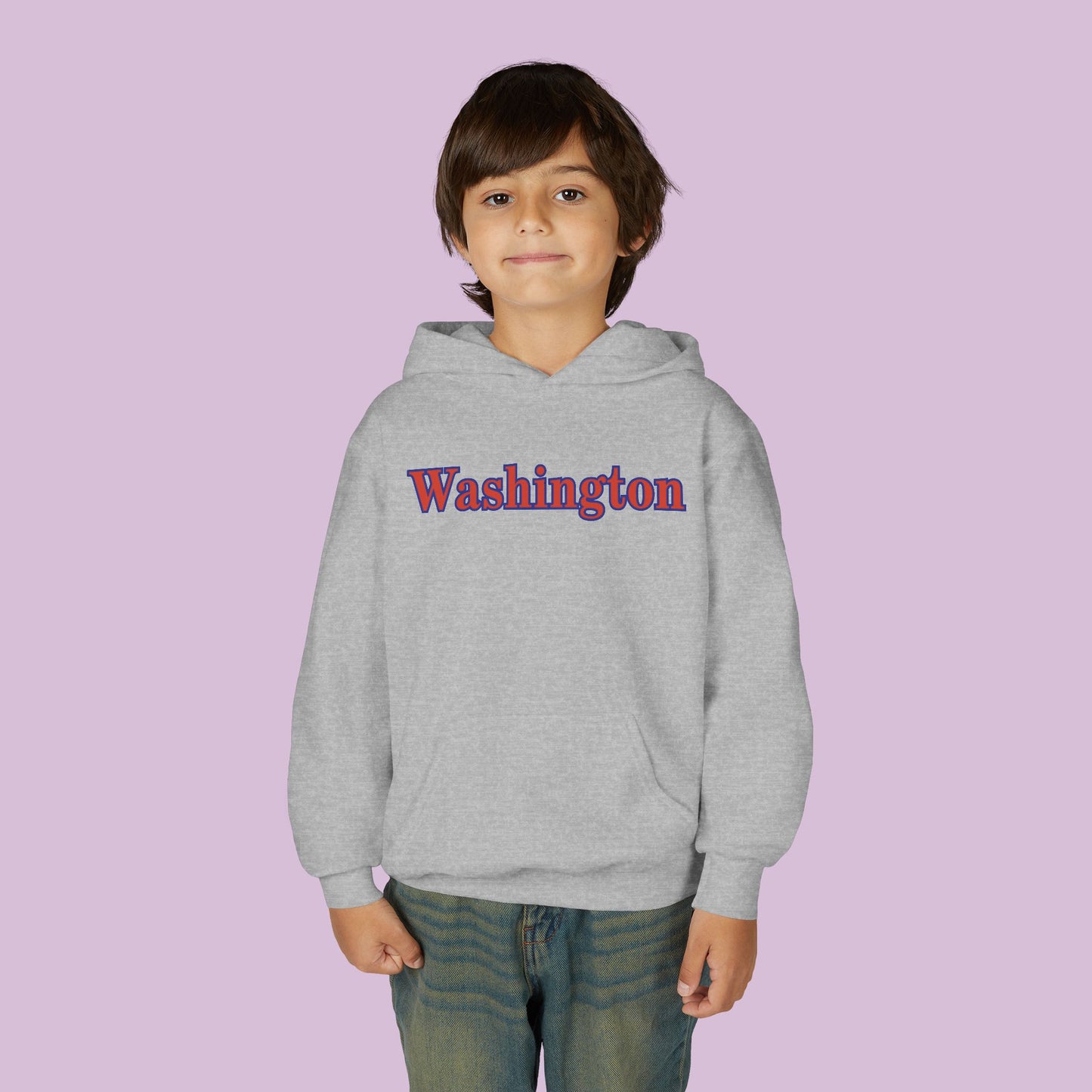 Washington Baseball Eagle Youth Hoodie
