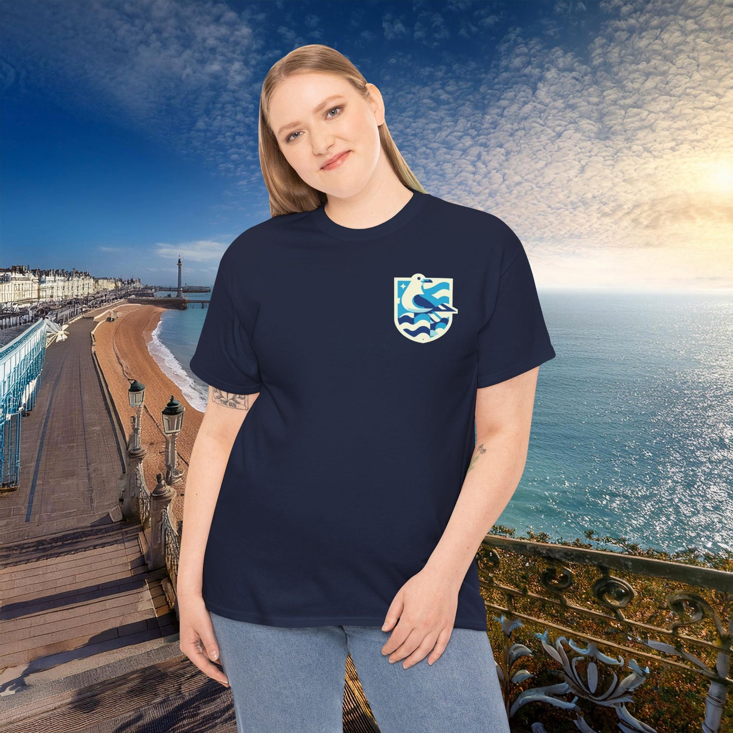 Brighton & Hove Albion Gull Crest Tee