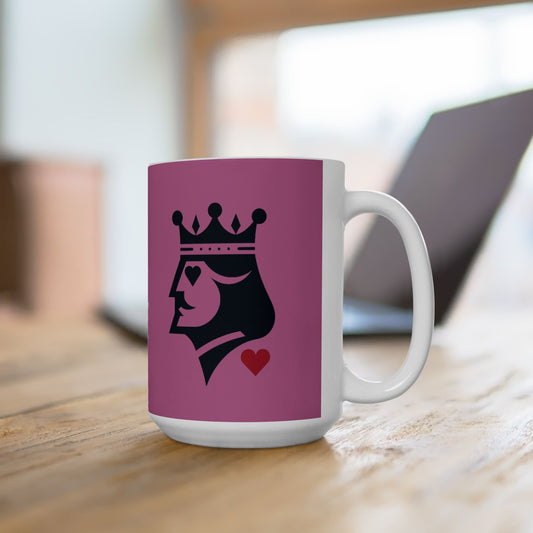 King of Hearts Ceramic Mugs (11oz\15oz)