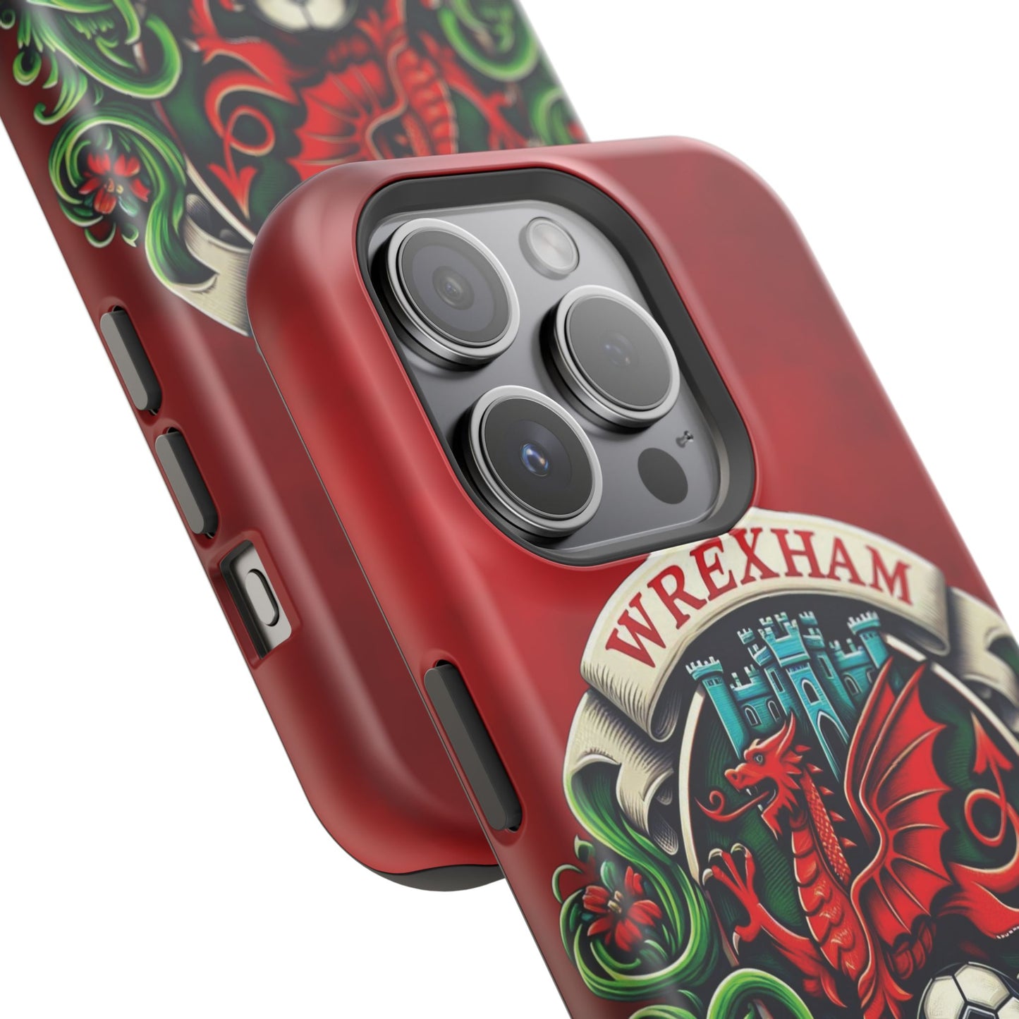 Wrexham Crest Impact-Resistant Cases
