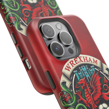 Wrexham Crest Impact-Resistant Cases