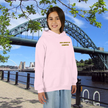 Newcastle Cup Champions Crest Youth Hoodie