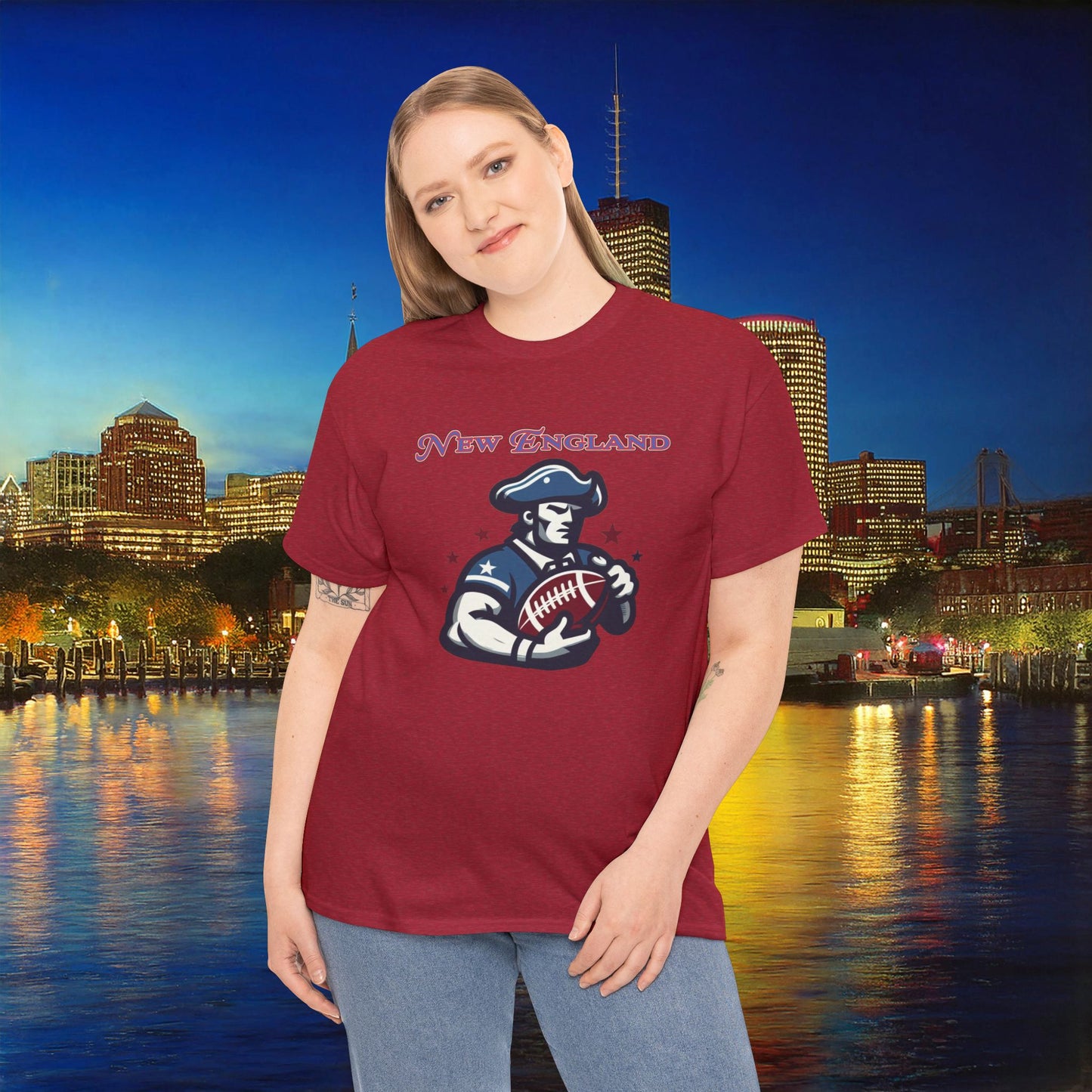 New England Football Tee