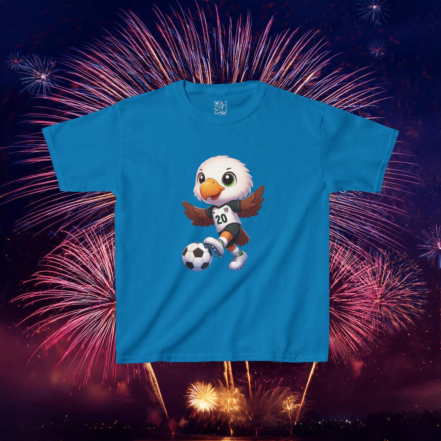 Mini US Soccer Fan Kids Tee