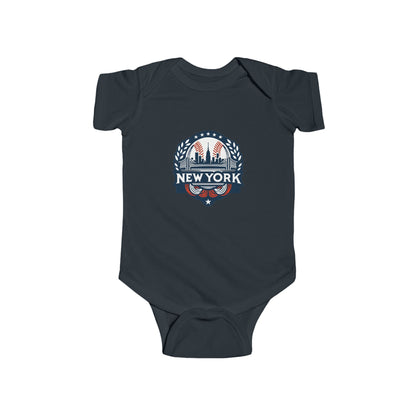New York Bronx Baseball Infant Bodysuit