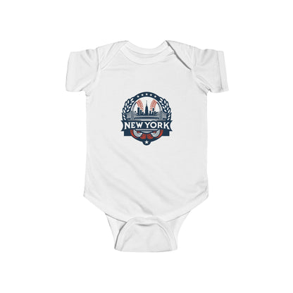 New York Bronx Baseball Infant Bodysuit