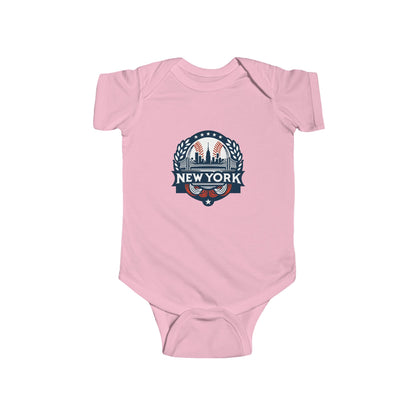 New York Bronx Baseball Infant Bodysuit
