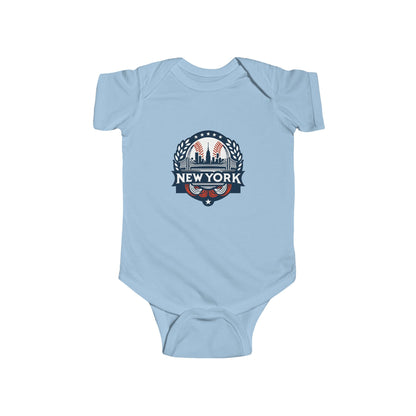 New York Bronx Baseball Infant Bodysuit
