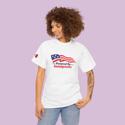 Powered By Immigrants Tee