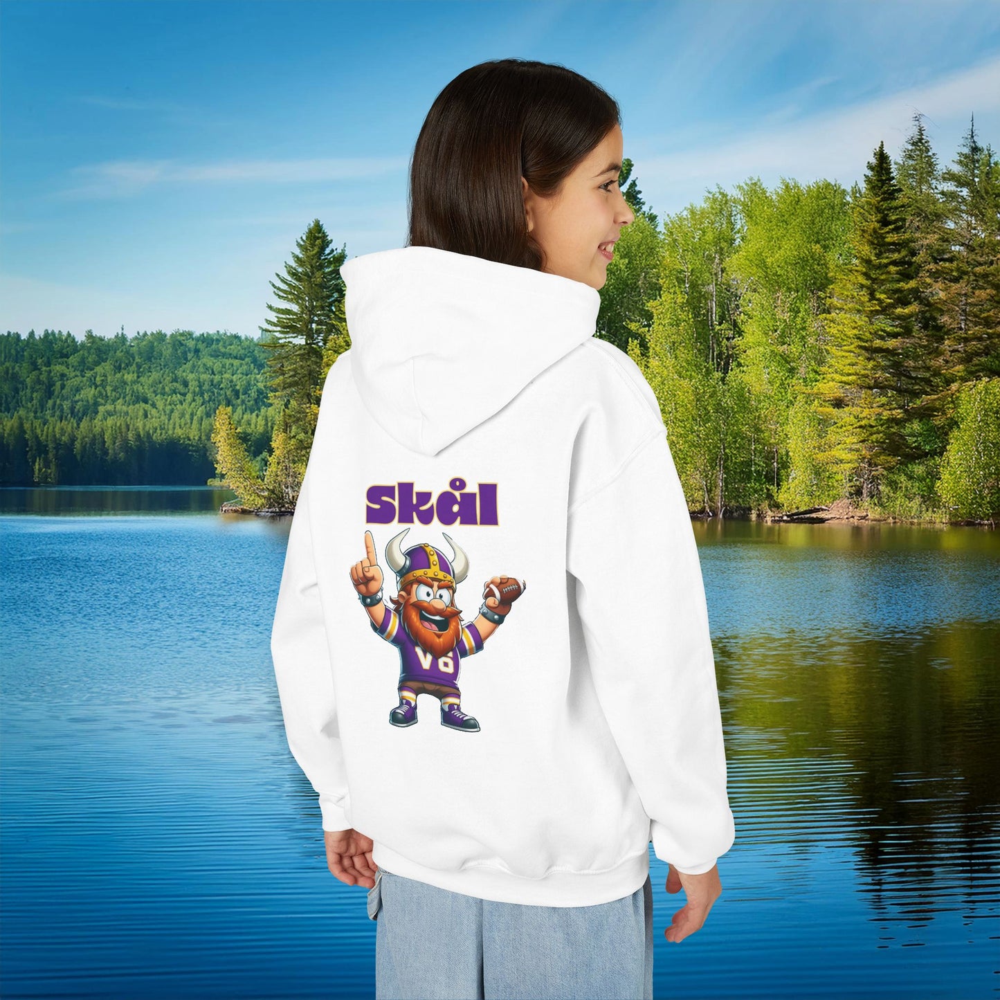 Minnesota Football Skol Youth Hoodie