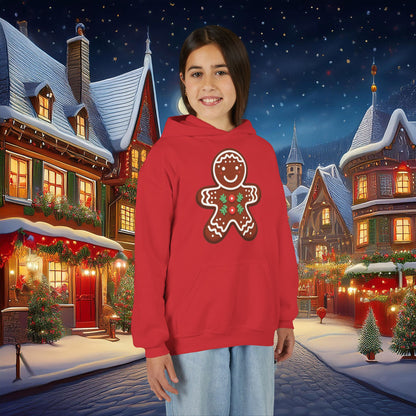 Gingerbread Man Youth Hoodie