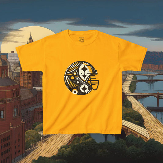 Pittsburgh Football Crest Kids Tee