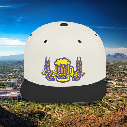 Milwaukee Pint Flat Bill Snapback