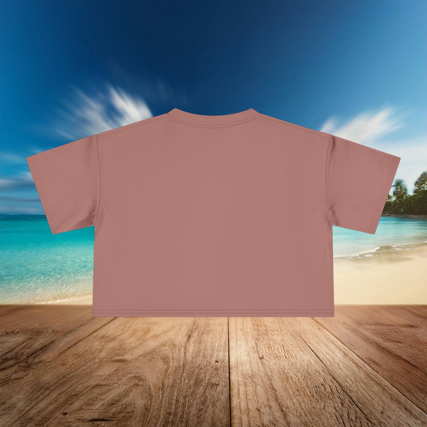 Sea Otter Soccer Logo Women's Crop Tee