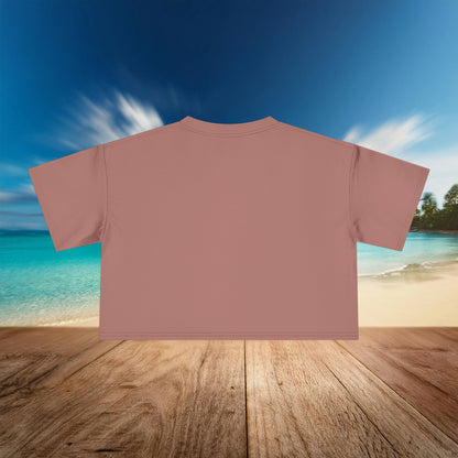 Sea Otter Soccer Logo Women's Crop Tee