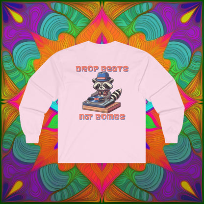 The "Beats Not Bombs" Peace Long Sleeve Tee