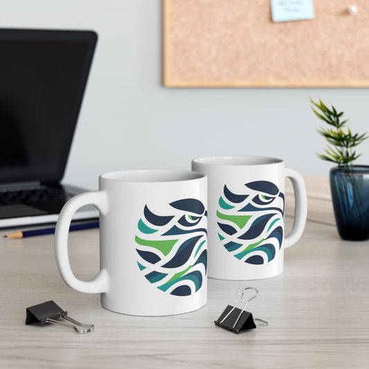 Seattle Football Logo Ceramic Mugs (11oz\15oz)