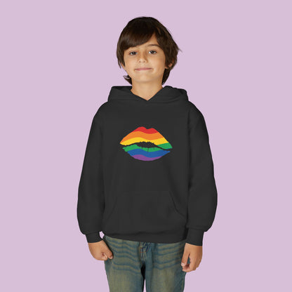 Rainbow Kiss Youth Hoodie