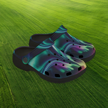 Northern Lights Kid's Foam Clogs