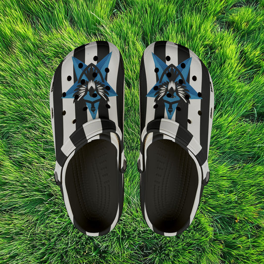 Newcastle United Blue Star Foam Clogs