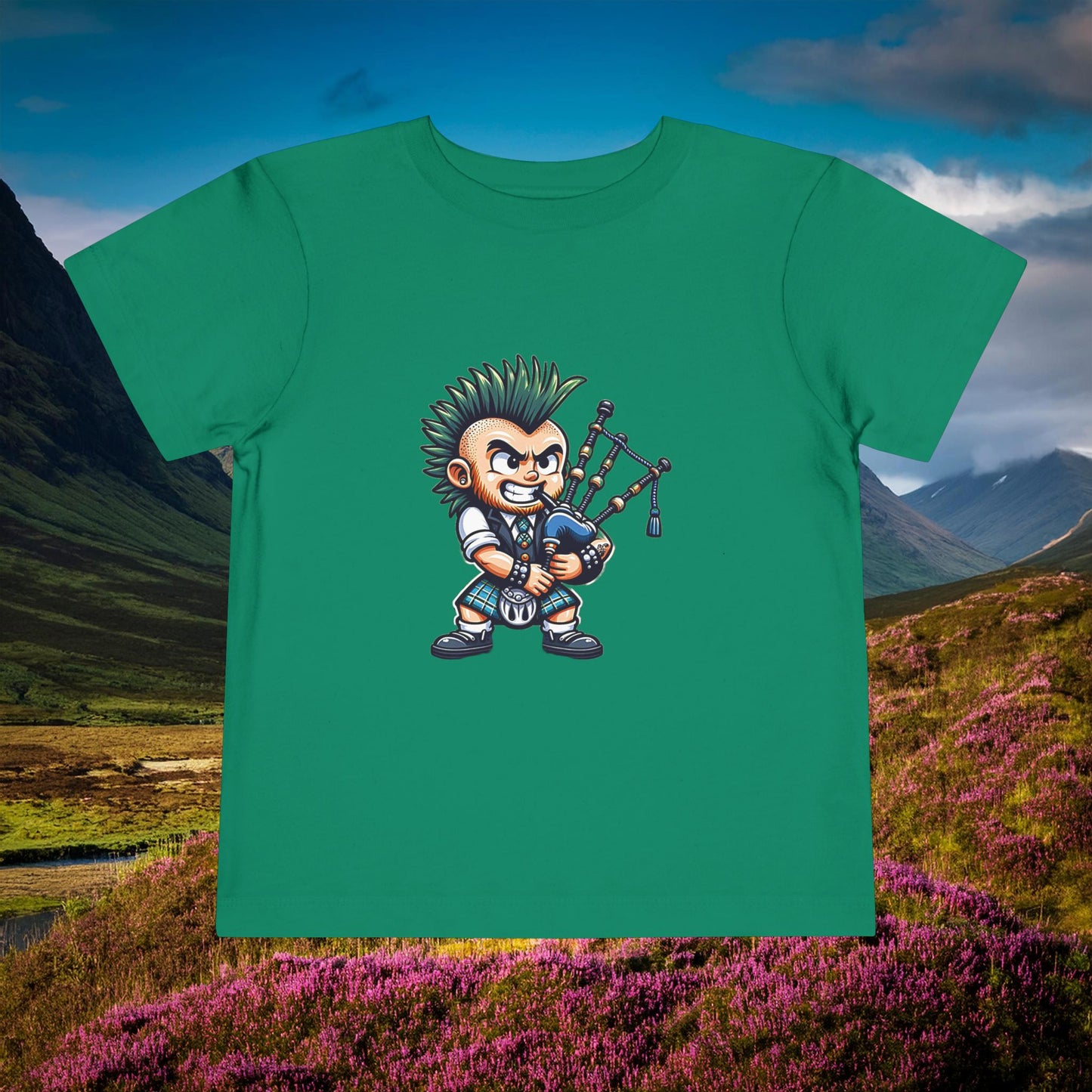 Scottish Punk Rock Toddler Tee