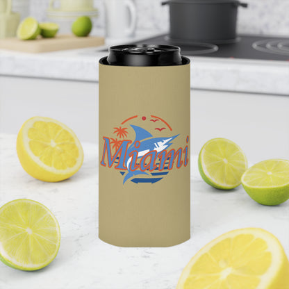 Miami Leaping Marlin Can Cooler