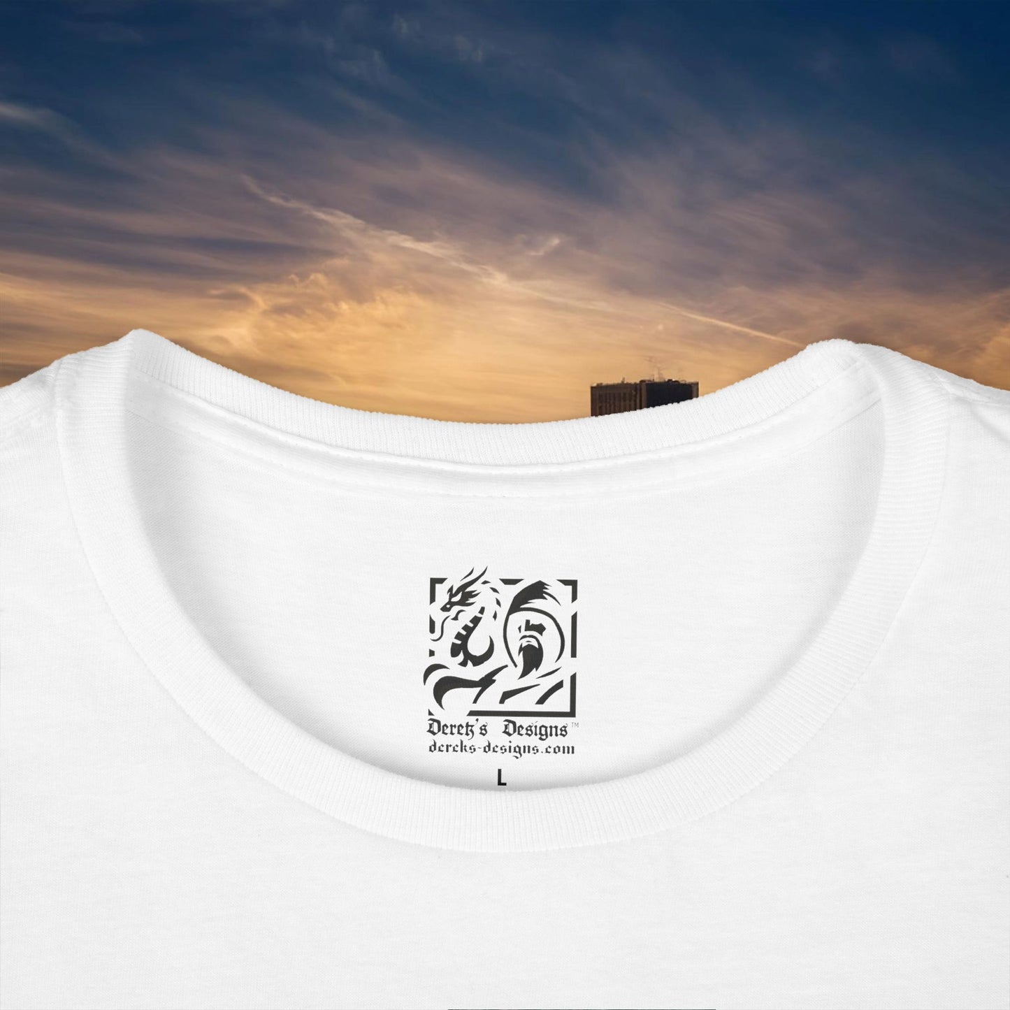 Detroit Football Skyline Women's Softstyle Tee