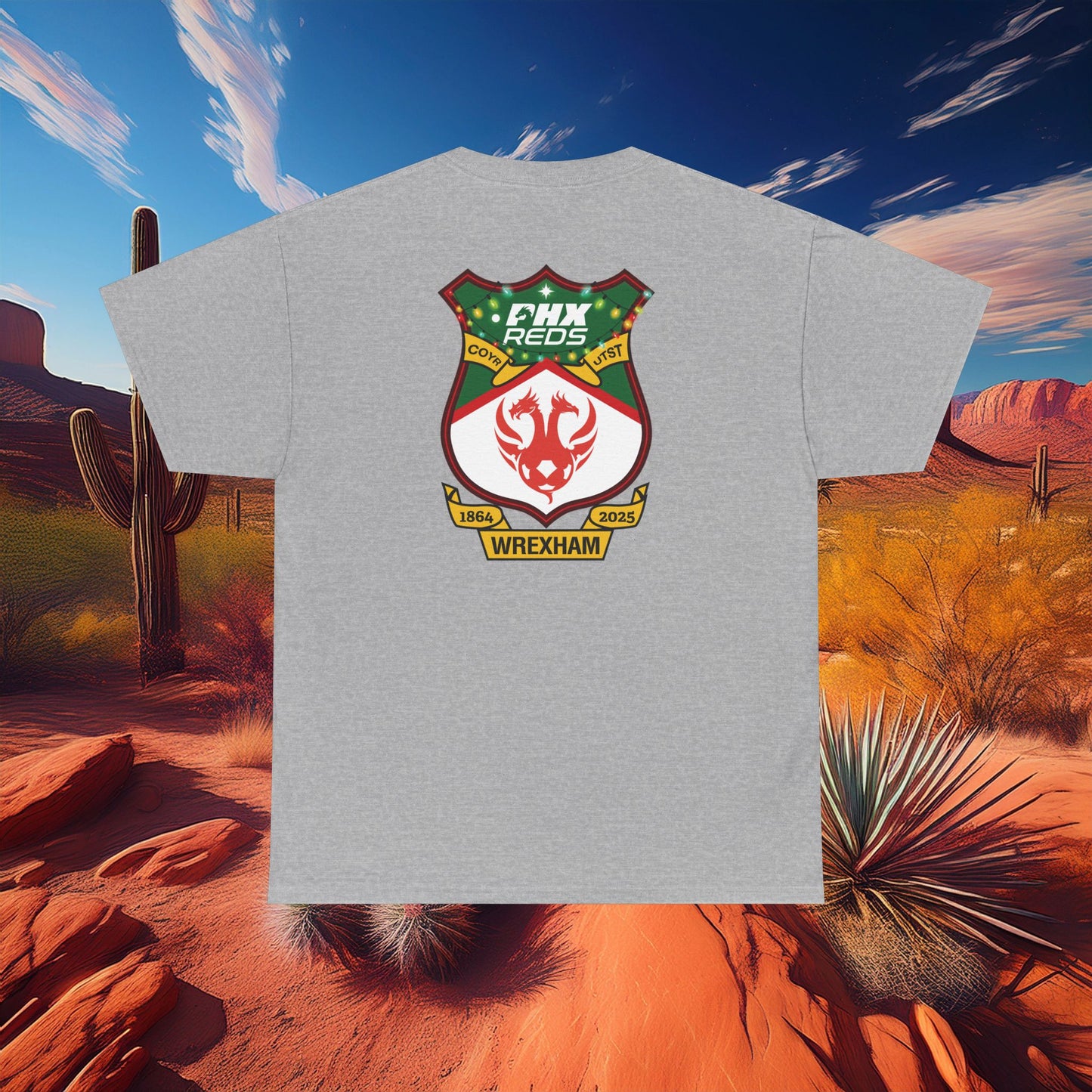 PHX Reds Christmas Crest Tee