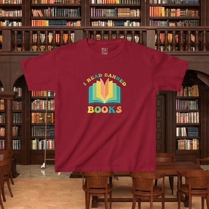 I Read Banned Books Kids Tee