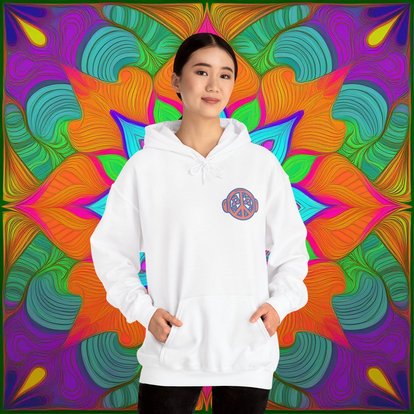 "Beats Not Bombs" Peace Hoodie