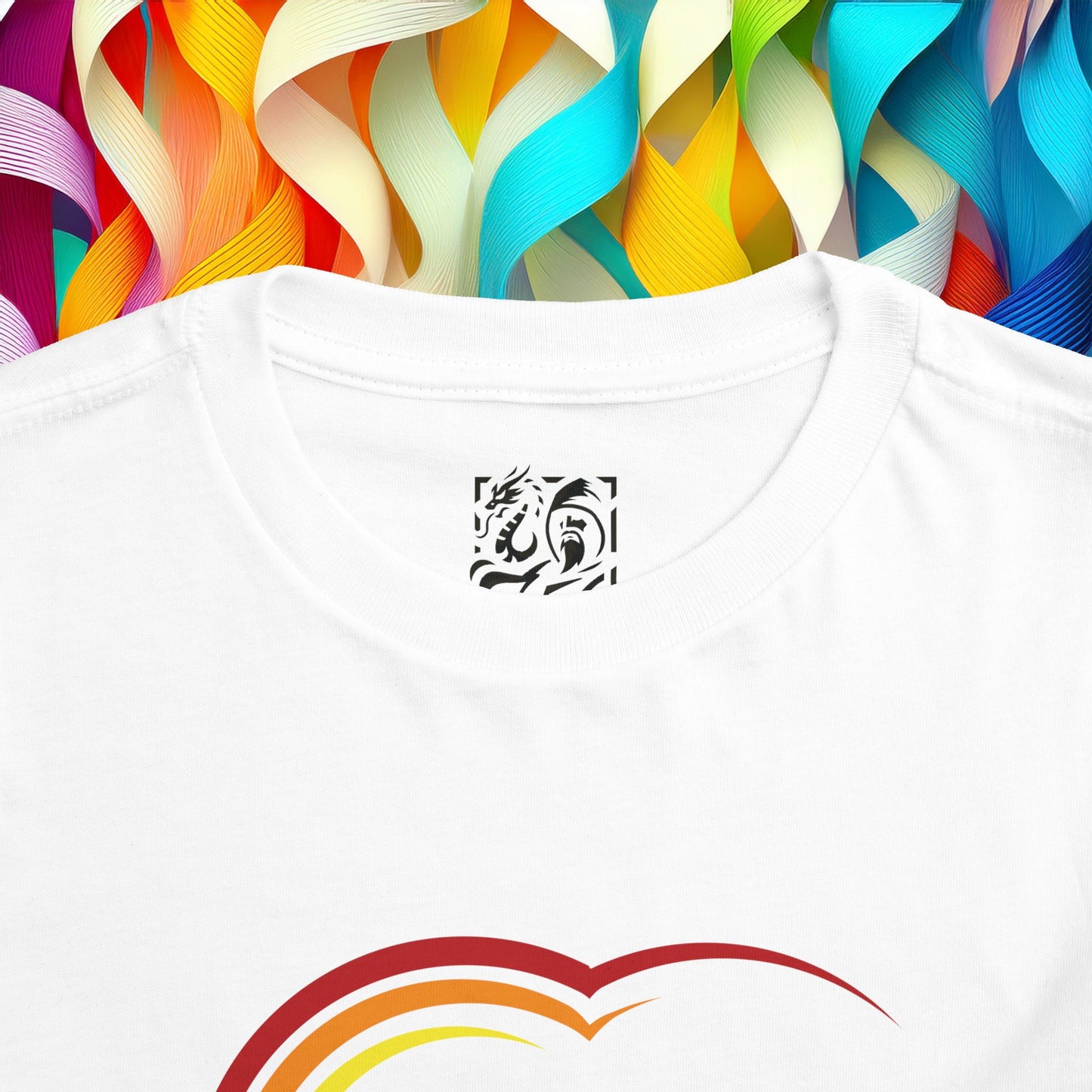 Rainbow Heart Toddler Tee