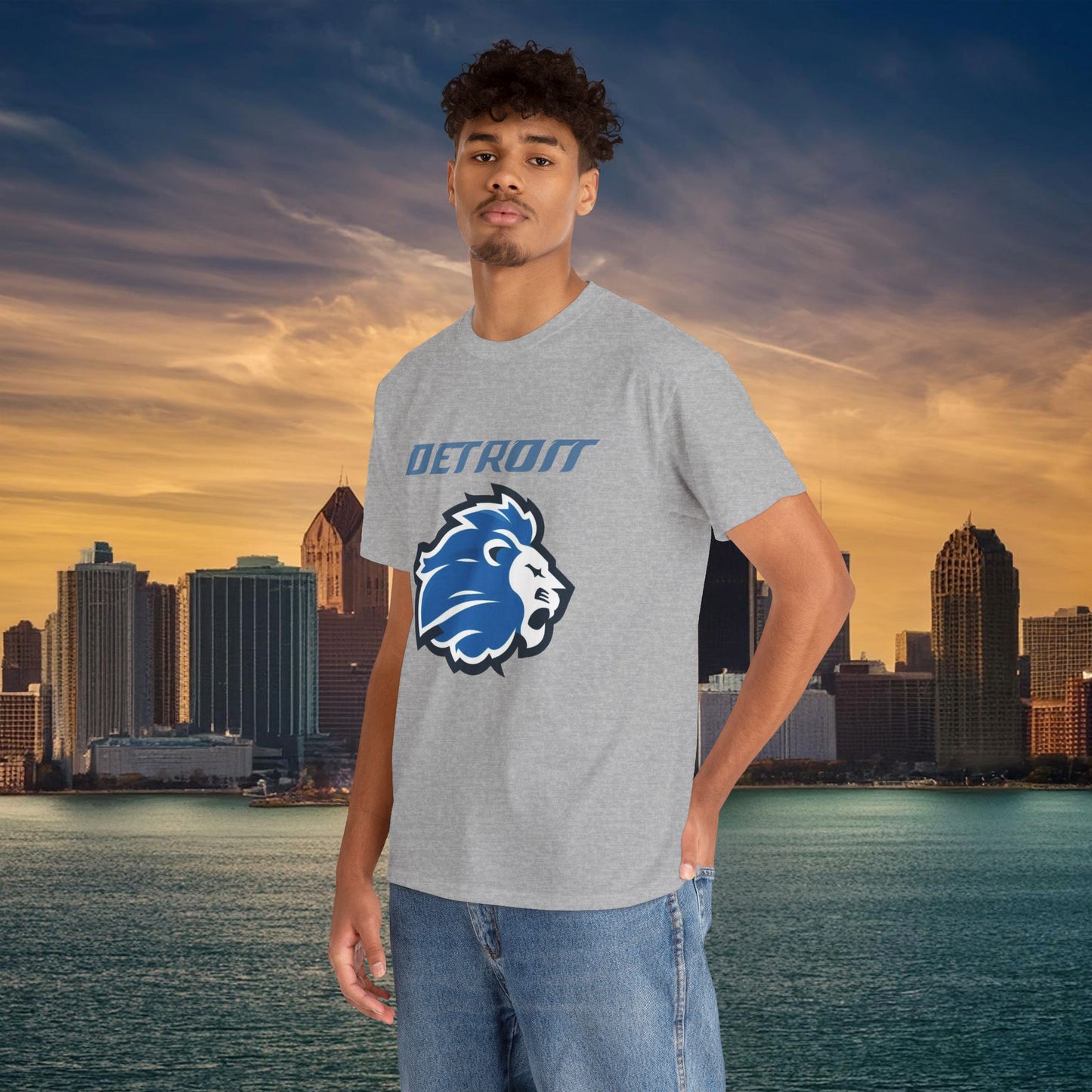 Detroit Football Logo Tee