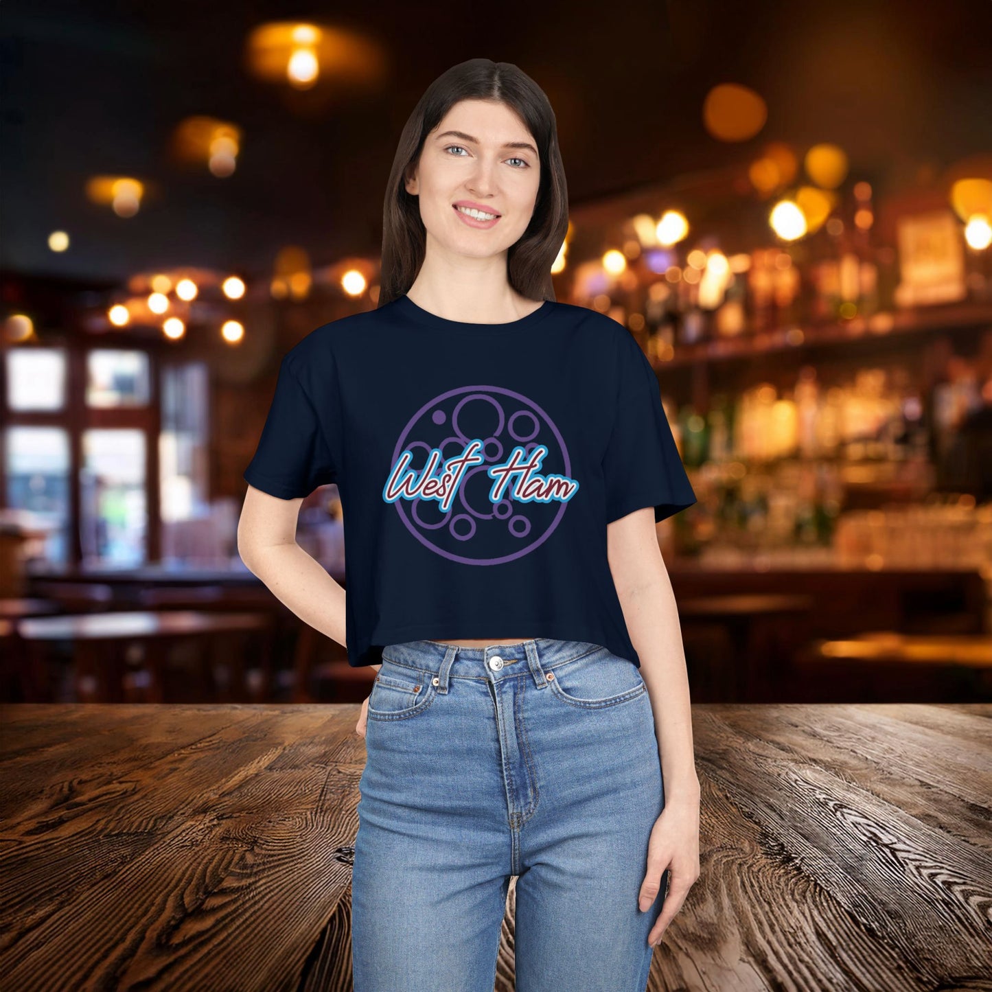 West Ham Women's Crop Tee