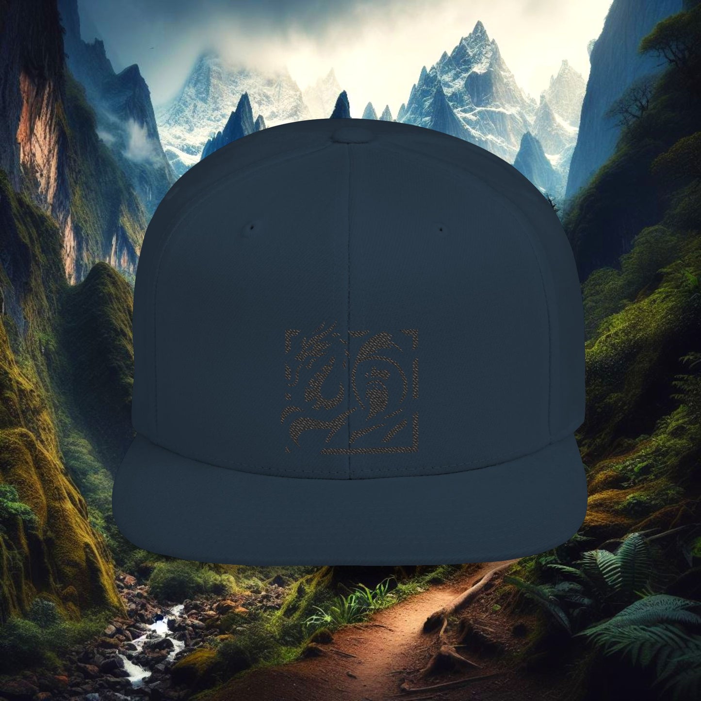 Derek's Designs Flat Bill Snapback