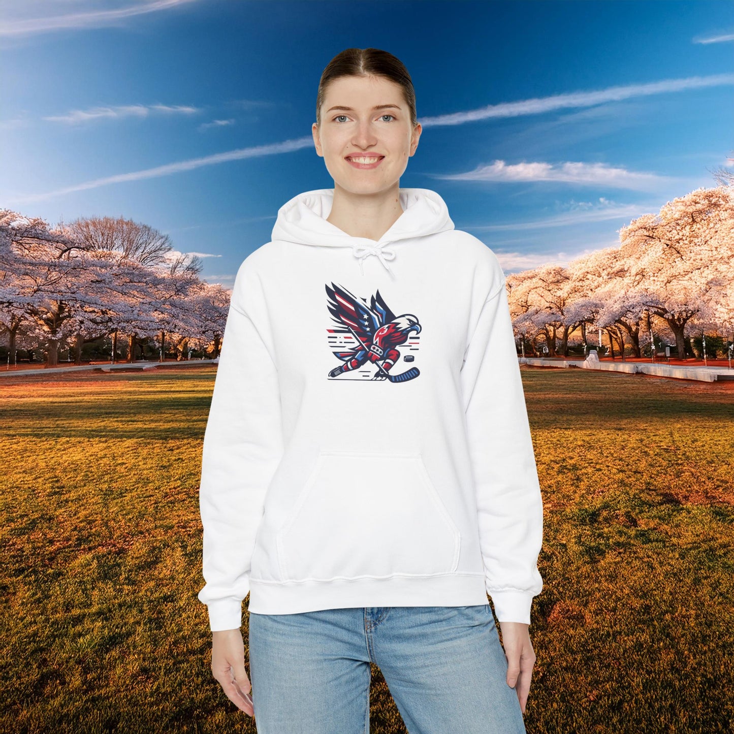 Washington Hockey Eagle Hoodie