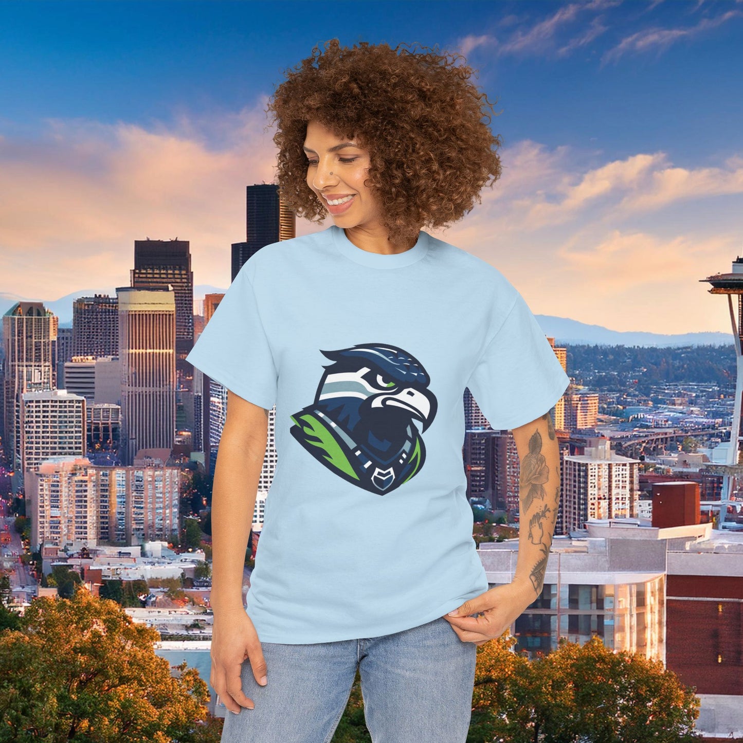 Seattle Football Crest Tee
